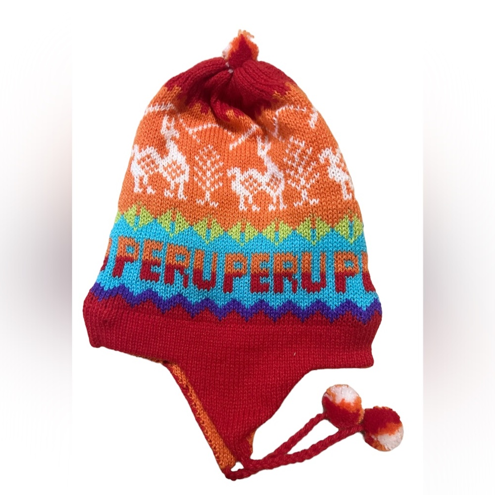 Peruvian Reversibles Chullos Beanies